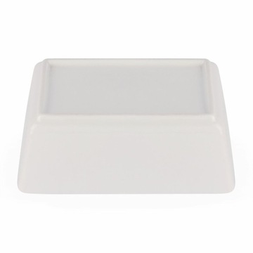 MASELNICZKA BIAŁA Z BAMBUSOWĄ POKRYWKĄ I NOŻYKIEM