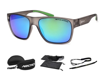 OKULARY POLARYZACYJNE Z POWŁOKĄ LUSTRZANĄ ARCTICA S-349B W STYLU MIEJSKIM