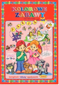KOLOROWE ZABAWY. KSIĄZECZKA EDUKACYJNA.