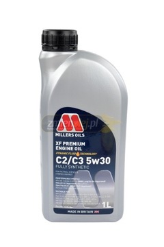 Variklio alyva millers aliejai xf aukščiausios kokybės c2/c3 5w30 5w-30 1l