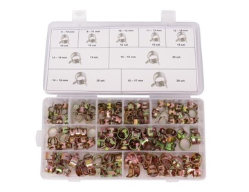 ПРУЖИННЫЕ ЗАЖИМЫ МЕТАЛЛИЧЕСКИЕ ЗАЖИМЫ 135EL НАБОР ЗАЖИМОВ