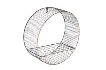 Regał metalowy Loft okrągły 31 cm