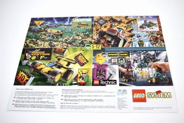 Постер-листовка LEGO Adventurers Insectoids Ninja Aquazone [1998] A4 США