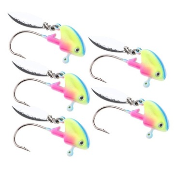 5 sztuk haczyków główka jigowa