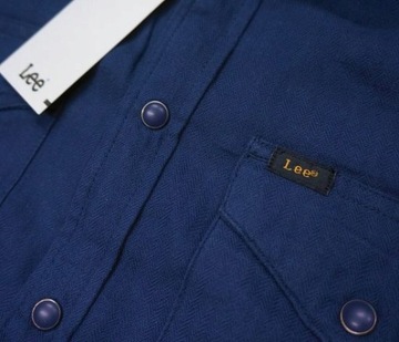 LEE koszula slim fit bright navy S