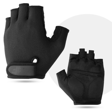 RĘKAWICZKI ROWEROWE 4F ŻELOWE UNISEKS SS23U058