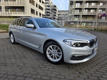 BMW Seria 5 G30-G31 Touring 520d 190KM 2019 BMW 5 Touring (G31) 2.0l diesel 190KM * Bezwypadkowy * Serwisowany