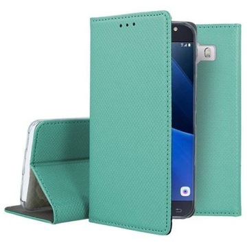 Etui zamykane z klapką Futerał Kabura Portfel Samsung J5 2016 Miętowy