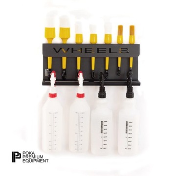 POKA Вешалка для кистей и бутылок 40 см - надпись W