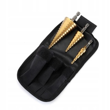 Ступенчатое коническое сверло с шестигранным хвостовиком.