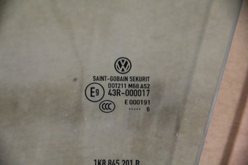 DVEŘE LEVÝ PŘEDNÍ VW SCIROCCO LB8R ORIGINÁLNÍ