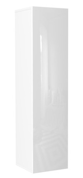 SŁUPEK WISZĄCY 100x30x17 CM FRONT BIAŁY POŁYSK- wysyłka w całości