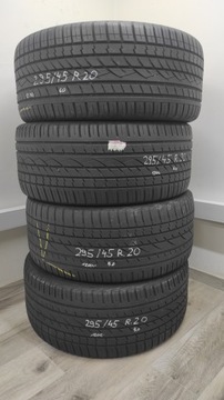 4X OPONY CONTINENTAL CROSS CONTACT UHP 295/45 ZR20