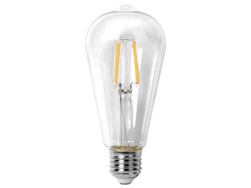 PS Żarówka LED ST64, 8 W, E27, filament, 2700 K, 810 lm, 230 V. #LXL754