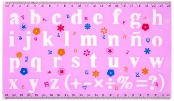 ШАБЛОНЫ ДЛЯ РИСОВАНИЙ ДЛЯ ДЕТЕЙ БУКВЫ ЦИФРЫ СТАРПАК 2 ШТ.