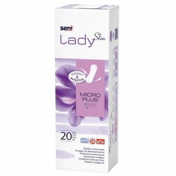Wkładki urologiczne Seni Lady Slim Micro Plus 20