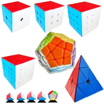 Sada Kostek 2x2 3x3 4x4 5x5 Pyramida Megaminx Originální
