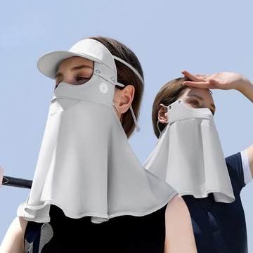 UV Protection Mask Solar Blocker for Face Kaffiyeh Sunscreen Shade Veil