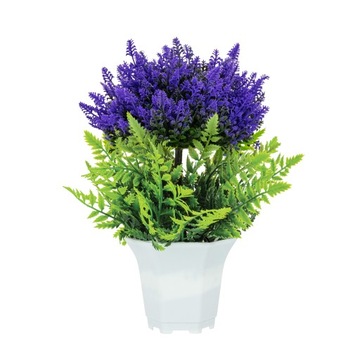 Kwiaty sztuczne w doniczce 27 cm