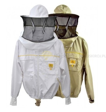 Толстовка на молнии и шапке ŁYSOŃ PREMIUM LINE, бежевый, размер XXL