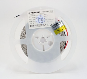 Лента 120LED Нейтральная 4000K/Ra80 9,6Вт/24В 8мм*5м GW3 RISHANG
