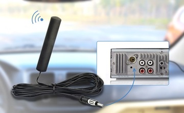 АВТОМОБИЛЬНАЯ САЛОНОВАЯ РАДИОАНТЕННА ДЛЯ АВТОМОБИЛЬНОЙ РАДИО UNIVERSAL FM