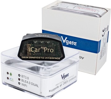Интерфейс Vgate iCar Pro BT4.0 OBD2 ELM327 iOS PL