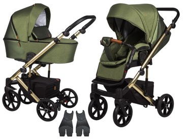 WÓZEK BABY MERC MOSCA LIMITED 2w1 | MOL/M003/ZE
