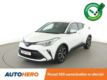 Toyota C-HR I Crossover Facelifting 1.8 Hybrid 122KM 2020 Toyota C-HR Hybryda Automat Kamera cofania