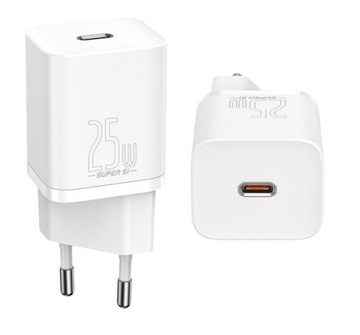 Baseus szybka ładowarka kostka USB-C 25W szybkie ładowanie