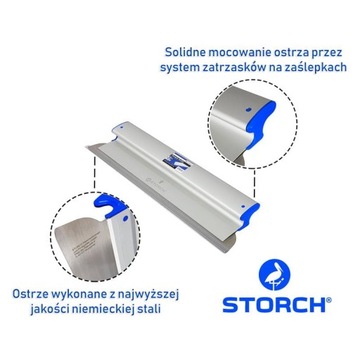 Pióro nóż do ścian szpachelka paca do gipsu 15 cm