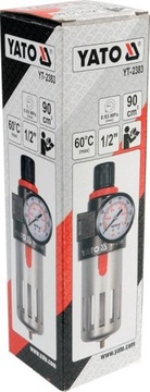 РЕДУКТОР YATO С ФИЛЬТРОМ И МАНОМЕТРОМ 1/2
