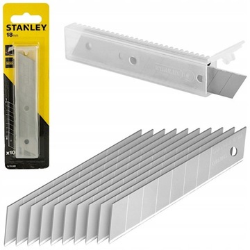 STANLEY ostrza łamane do nożyka 18mm 10szt. 11-301