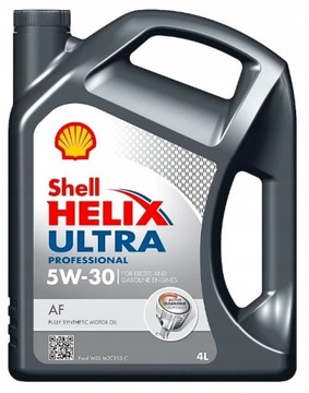 SHELL 5W30 HELIX ULTRA PROFESSIONAL AF 4л.