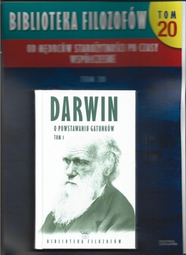 Darwin O powstawaniu gatunku tom 1 Biblioteka BF 20