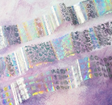 Набор трансферных пленок HOLOGRAPHIC DESIGNS HOLO BOX 1 10 шт.