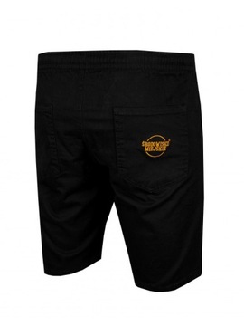 SPODENKI CHINO ŚRODOWISKO MIEJSKIE BLACK/GOLD M