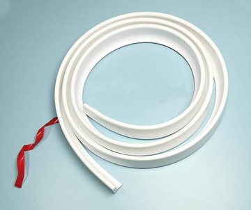 ДУШЕВОЙ ПОРОГ водный барьер 30х18мм водный барьер 250см - 2,5м БЕЛЫЙ