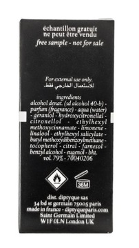 Diptyque Eau Rose EDP 2мл