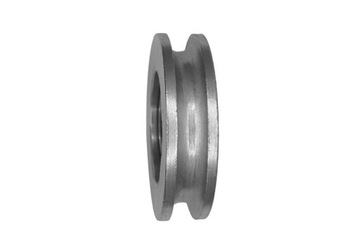 КОЛЕСО РОЛИКОВЫЙ ВЕРЕВАН СТАЛЬНОЙ ТРОС 8 мм диаметром 49 мм