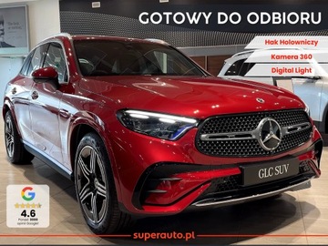 Mercedes GLC C254/X254 SUV 2.0 300d 269KM 2025 MERCEDES-BENZ GLC 300 d 4-Matic AMG Line 2.0 (269KM) 2025