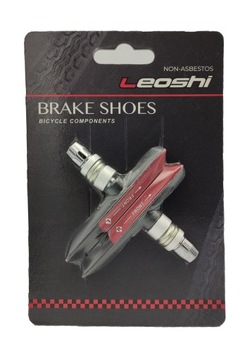 Klocki Hamulcowe rowerowe V-Brake z gwintem LEOSHI