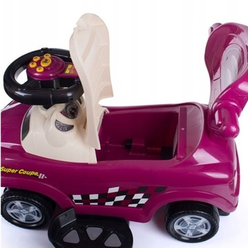 ДЕТСКИЙ АВТОКАТ 3 В 1 НА МЕГА АВТОМОБИЛЕ КОЛЕСА 360 PUSH