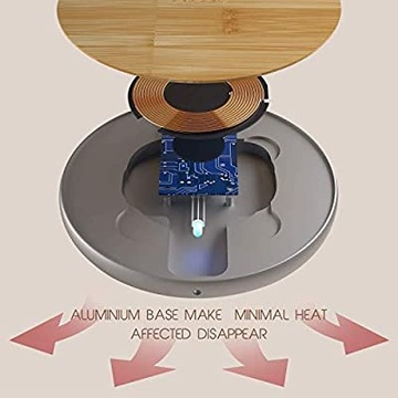 БЕСПРОВОДНОЕ ИНДУКЦИОННОЕ ЗАРЯДНОЕ УСТРОЙСТВО QI BAMBOO