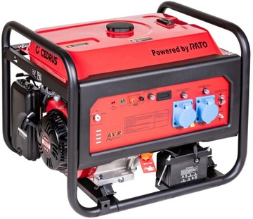 MOCNY CEDRUS AG8E-1F AGREGAT PRĄDOTWÓRCZY GENERATOR 230V 8,5 KW 8500W XXL
