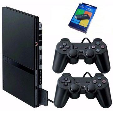 КОНСОЛЬ PLAYSTATION 2 PS2 ПОЛНЫЙ КОМПЛЕКТ