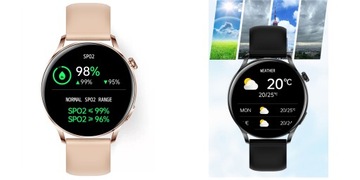 Smartwatch DAMSKI DLA KOBIETY ROZMOWY CIŚNIENIE PL