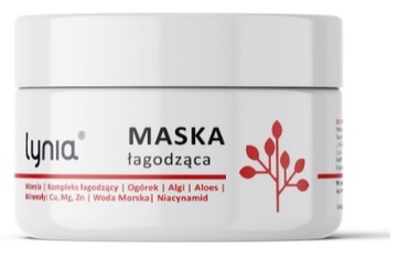 Maska łagodząca do twarzy ALGI ALOES 50ml Lynia