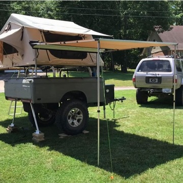 ТЕНТ | РОЛИК РОЛИК | БОКОВАЯ КРЫШКА 2х2м ДЛЯ БАГАЖНИКА | ЗМЕИНЫЕ РЕЛЬСЫ