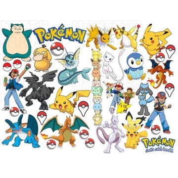 МОЮЩИЕСЯ ВРЕМЕННЫЕ ТАТУ ДЛЯ ДЕТЕЙ ДЕТСКИЕ ПОКЕМОНЫ ОРИГИНАЛЬНЫЕ ДИЗАЙНЫ